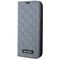 Karl Lagerfeld KLBKP14SSAKLHPG iPhone 14 6.1" bookcase silver/silver Saffiano Monogram | Techbox