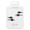 Samsung USB C cable 480Mbps 5A 1.5m (EP-DG930MBEGWW) - black (set of 2) - Cables & Adapters - Cables & Accessories - Techbox