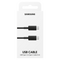 Samsung USB C cable 480Mbps 5A 1m (EP-DN975BBEGWW) - black - Cables & Adapters - Cables & Accessories - Techbox