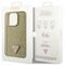 Guess GUHCP14LHDGTPD iPhone 14 Pro 6.1" gold/gold hardcase Rhinestone Triangle - Apple Cases - Cases - Techbox