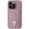 Guess GUHCP14LHDGTPP iPhone 14 Pro 6.1" pink/pink hardcase Rhinestone Triangle | Techbox
