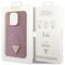Guess GUHCP14LHDGTPP iPhone 14 Pro 6.1" pink/pink hardcase Rhinestone Triangle | Techbox
