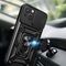 Hybrid Armor Camshield Case with Stand and Camera Cover for iPhone 15 Plus - Blue | Techbox
