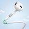 Joyroom JR-EW01 in-ear wired mini jack headphones with remote control - white | Techbox