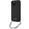 Karl Lagerfeld KLHCP14SSACKLHPK iPhone 14 6.1" black/black hardcase Saffiano Monogram Chain - Apple Cases - Cases - Techbox