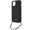 Karl Lagerfeld KLHCP14SSACKLHPK iPhone 14 6.1" black/black hardcase Saffiano Monogram Chain - Apple Cases - Cases - Techbox