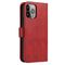 Wallet Case with Stand for iPhone 15 Pro Max Magnet Case - Red | Techbox