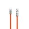 Angled cable USB-C - Lightning 30W 1m rotation 180° Dudao - orange - Cables & Adapters - Cables & Accessories - Techbox