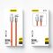 Dudao L24AL USB-A - Lightning angled cable with 180° rotation 30W 1m - orange | Techbox