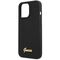Guess GUHCP13XLSLMGBK iPhone 13 Pro Max 6.7" black/black hardcase Silicone Script Gold Logo | Techbox