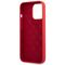 Guess GUHCP13XLSLMGRE iPhone 13 Pro Max 6.7" red/burgundy hard case Silicone Vintage Gold Logo - Apple Cases - Cases - Techbox