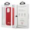 Guess GUHCP13XLSLMGRE iPhone 13 Pro Max 6.7" red/burgundy hard case Silicone Vintage Gold Logo - Apple Cases - Cases - Techbox