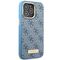 Guess GUHMP14LU4GPRB iPhone 14 Pro 6.1" blue/blue hard case 4G Logo Plate MagSafe - Apple Cases - Cases - Techbox