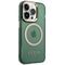 Guess GUHMP14XHTCMA iPhone 14 Pro Max 6.7" green/khaki hard case Gold Outline Translucent MagSafe - Apple Cases - Cases - Techbox