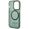 Guess GUHMP14XHTCMA iPhone 14 Pro Max 6.7" green/khaki hard case Gold Outline Translucent MagSafe - Apple Cases - Cases - Techbox