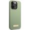 Guess Silicone Logo Plate MagSafe case for iPhone 14 Pro Max - green - Uncategorized Cases (2) - Cases - Techbox