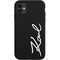 Karl Lagerfeld KLHCN61SKSVGK iPhone 11 / Xr 6.1" black/black hardcase Silicone Signature | Techbox