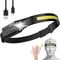 LED headlamp with IPX4 motion sensor USB-C 1200 mAh - black - Uncategorized Screen Protection (2) - Screen & Camera Protection - Techbox