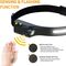 LED headlamp with IPX4 motion sensor USB-C 1200 mAh - black - Uncategorized Screen Protection (2) - Screen & Camera Protection - Techbox