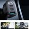 Joyroom JR-CCD04 30W 2x USB-C USB-A car charger with display - black | Techbox