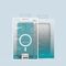 Nillkin Nature Pro armored case with MagSafe for iPhone 15 Plus - blue | Techbox