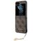 Guess 4G Charms Collection case for Samsung Galaxy Z Flip 5 - brown | Techbox