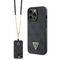 Guess GUHCP13LP4TDSCPK Case for iPhone 13 Pro / 13 - Black Crossbody 4G Metal Logo |  Techbox