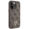 Guess GUHCP13LP4TDSCPW Case for iPhone 13 Pro / 13 - Brown Crossbody 4G Metal Logo |  Techbox