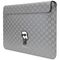 Karl Lagerfeld Saffiano Monogram Ikonik case for a 14" laptop - silver | Techbox
