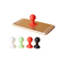 Phone holder with a round head - red | Techbox