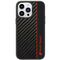 Audi Carbon Fiber Stripe iPhone 14 Pro 6.1" black/black hardcase AUS-TPUPCIP14P-R8/D1-BK | Techbox