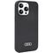 Audi Silicone Case iPhone 14 Pro 6.1" black/black hardcase AU-LSRIP14P-Q3/D1-BK | Techbox