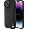BMW Leather Hot Stamp case for iPhone 15 - black | Techbox