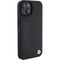 BMW Leather Hot Stamp case for iPhone 15 - black | Techbox