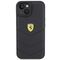 Ferrari Quilted Metal Logo case for iPhone 15 - black | Techbox