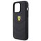 Ferrari Quilted Metal Logo case for iPhone 15 Pro Max - black | Techbox