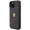 Ferrari Twist Metal Logo case for iPhone 15 Plus - black - Apple Cases - Cases - Techbox