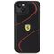 Ferrari Twist Metal Logo case for iPhone 15 Plus - black - Apple Cases - Cases - Techbox