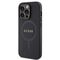 Guess GUHMP14LPSAHMCK case for iPhone 14 Pro - black Saffiano MagSafe | Techbox