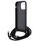 Karl Lagerfeld KLHCP14XSAKCPSK case for iPhone 14 Pro Max 6.7" hardcase - black Crossbody Saffiano Metal Pin Karl&Choupette |  Techbox
