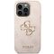 Guess 4G Big Metal Logo case for iPhone 15 Pro - pink | Techbox