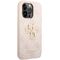 Guess 4G Big Metal Logo case for iPhone 15 Pro - pink | Techbox