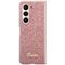 Guess Glitter Script case for Samsung Galaxy Z Fold 5 - pink | Techbox