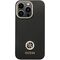 Guess GUHCP13LM4DGPK case for iPhone 13 Pro / 13 - black Silicone Logo Strass 4G | Techbox