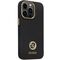 Guess GUHCP13LM4DGPK case for iPhone 13 Pro / 13 - black Silicone Logo Strass 4G | Techbox