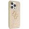 Guess GUHCP14LHG4SGD case for iPhone 14 Pro - gold Glitter Script Big 4G - Apple Cases - Cases - Techbox