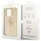 Guess GUHCP14LHG4SGD case for iPhone 14 Pro - gold Glitter Script Big 4G - Apple Cases - Cases - Techbox