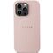 Guess GUHMP14LPSAHMCP case for iPhone 14 Pro - pink Saffiano MagSafe | Techbox