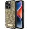 Guess Rhinestone Metal Logo case for iPhone 15 Pro - yellow | Techbox