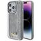 Guess Sequin Script Metal case for iPhone 15 Pro Max - silver | Techbox